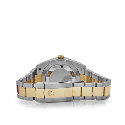 2025 Watch Datejust 126303 'Wimbledon' Yellow Gold Stainless Steel Slate Dial (2021)
