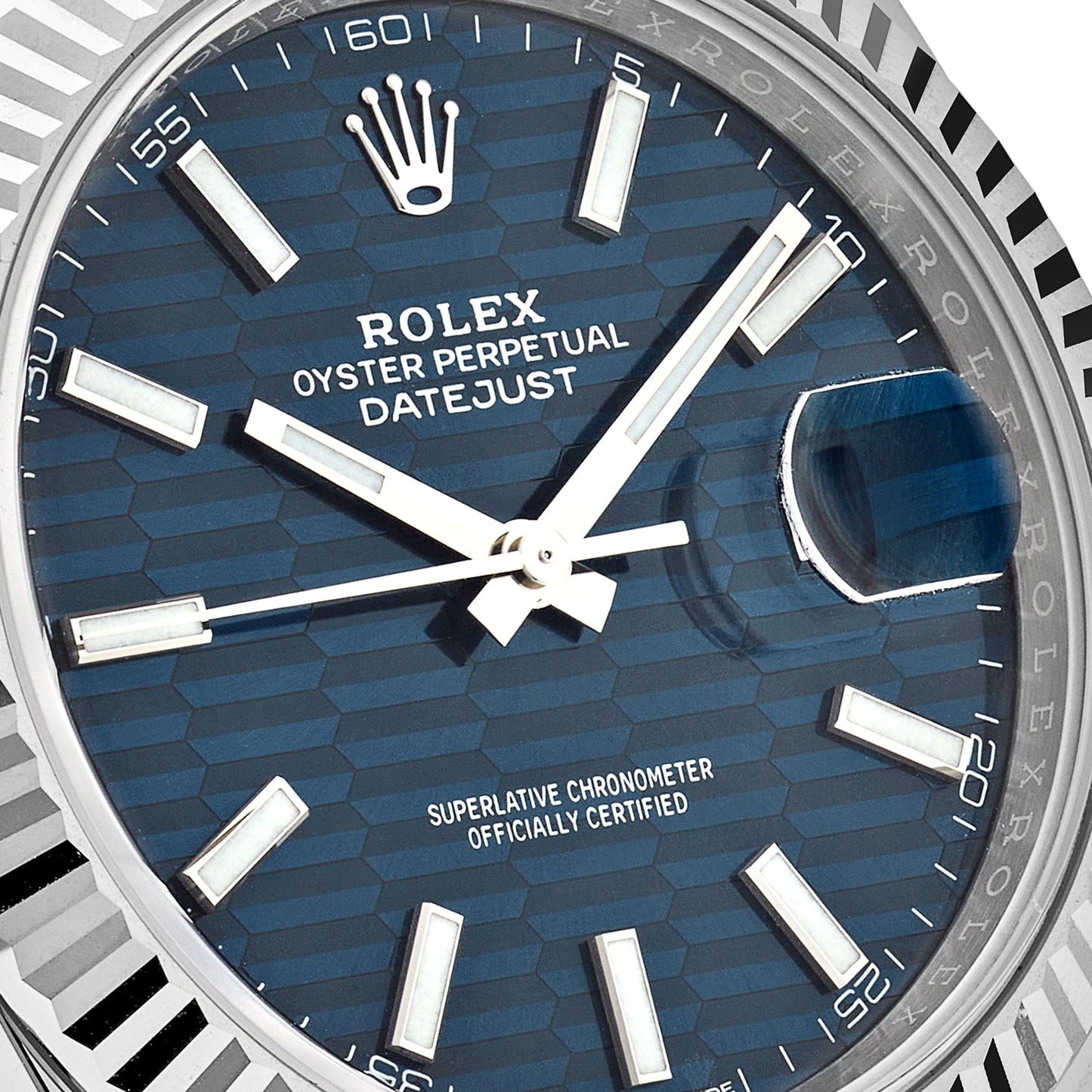 2025 Watch Datejust 126334 Stainless Steel Fluted Motif Blue Dial Jubilee (2023)