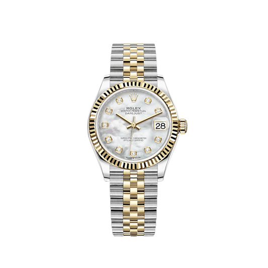 2025 Watch Datejust 278273 Yellow Gold Stainless Steel Mother of Pearl Dial