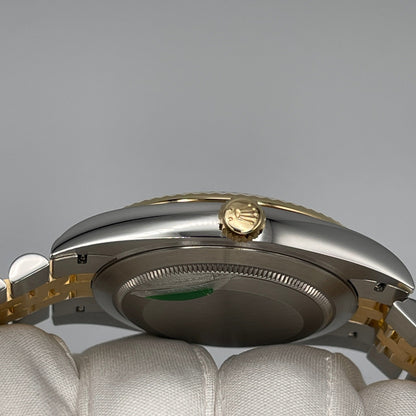 2025 Watch Datejust 126333 'Wimbledon' Yellow Gold Stainless Steel Slate Jubilee