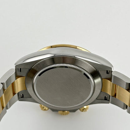 2025 Watch Daytona 116503 Yellow Gold Stainless Steel Black Diamond Dial (2022)