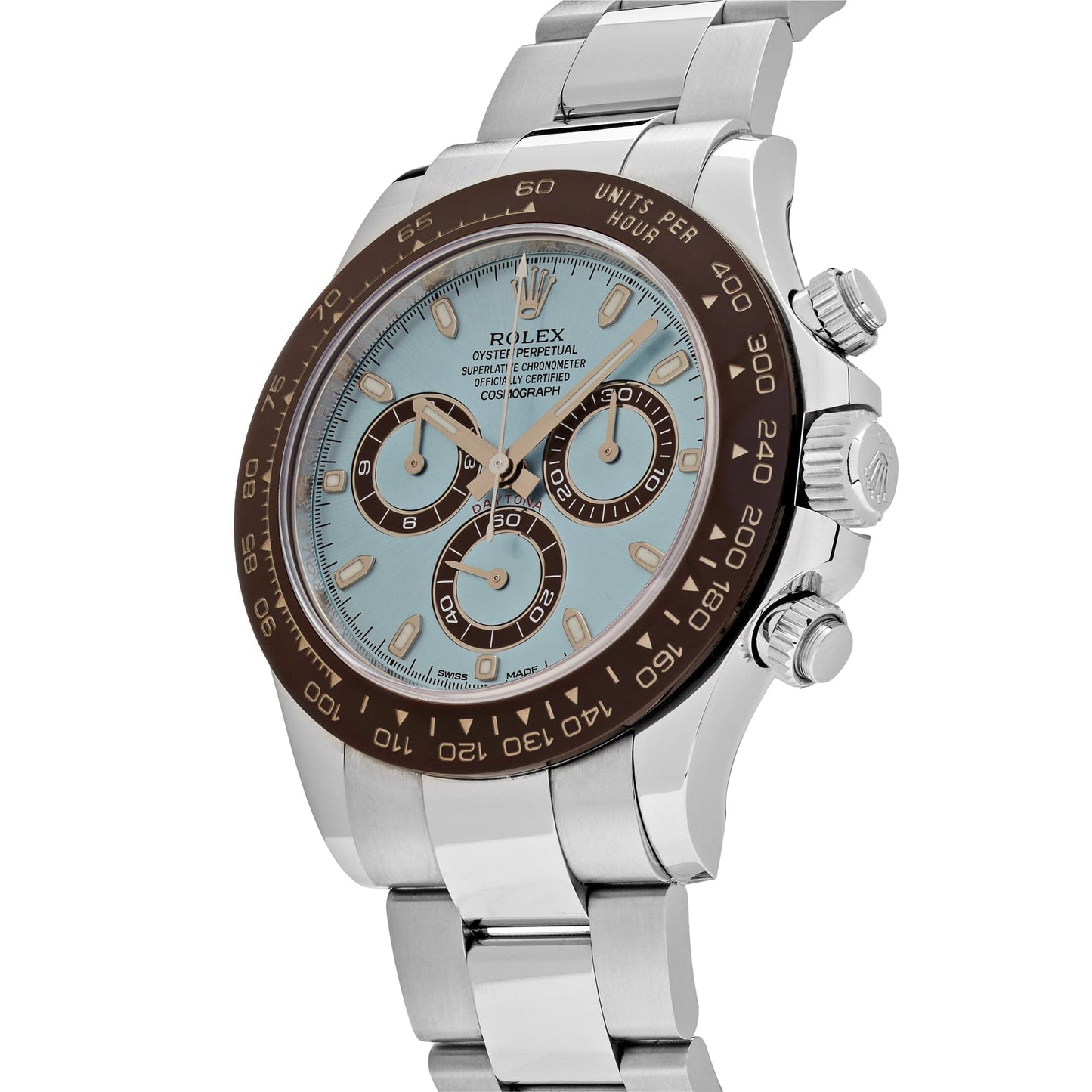 2025 Watch Daytona 116506 Platinum Ice Blue Dial (2021)