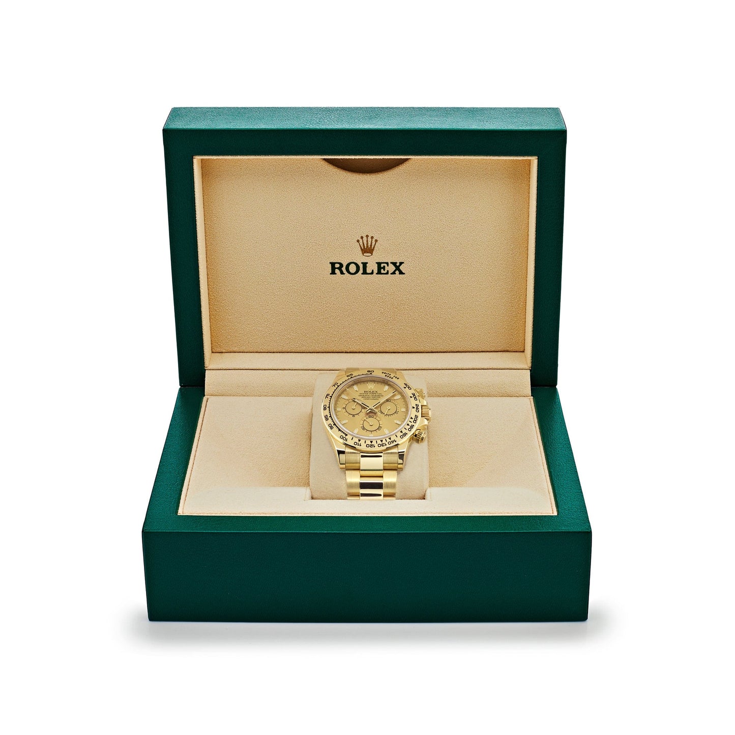 2025 Watch Daytona 116508 Yellow Gold Champagne Dial (2022)