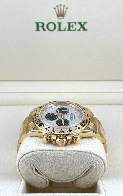 2025 Watch Daytona 116508 Yellow Gold Meteorite Dial