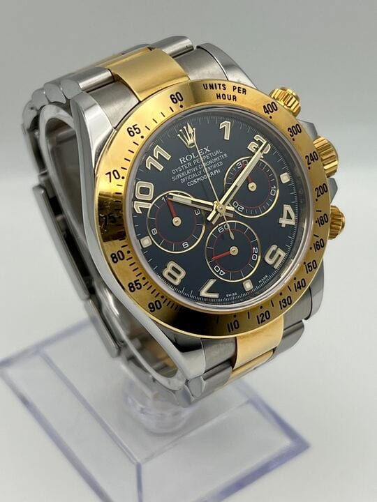 2025 Watch Daytona 116523 Stainless Steel and Yellow Gold Blue Dial