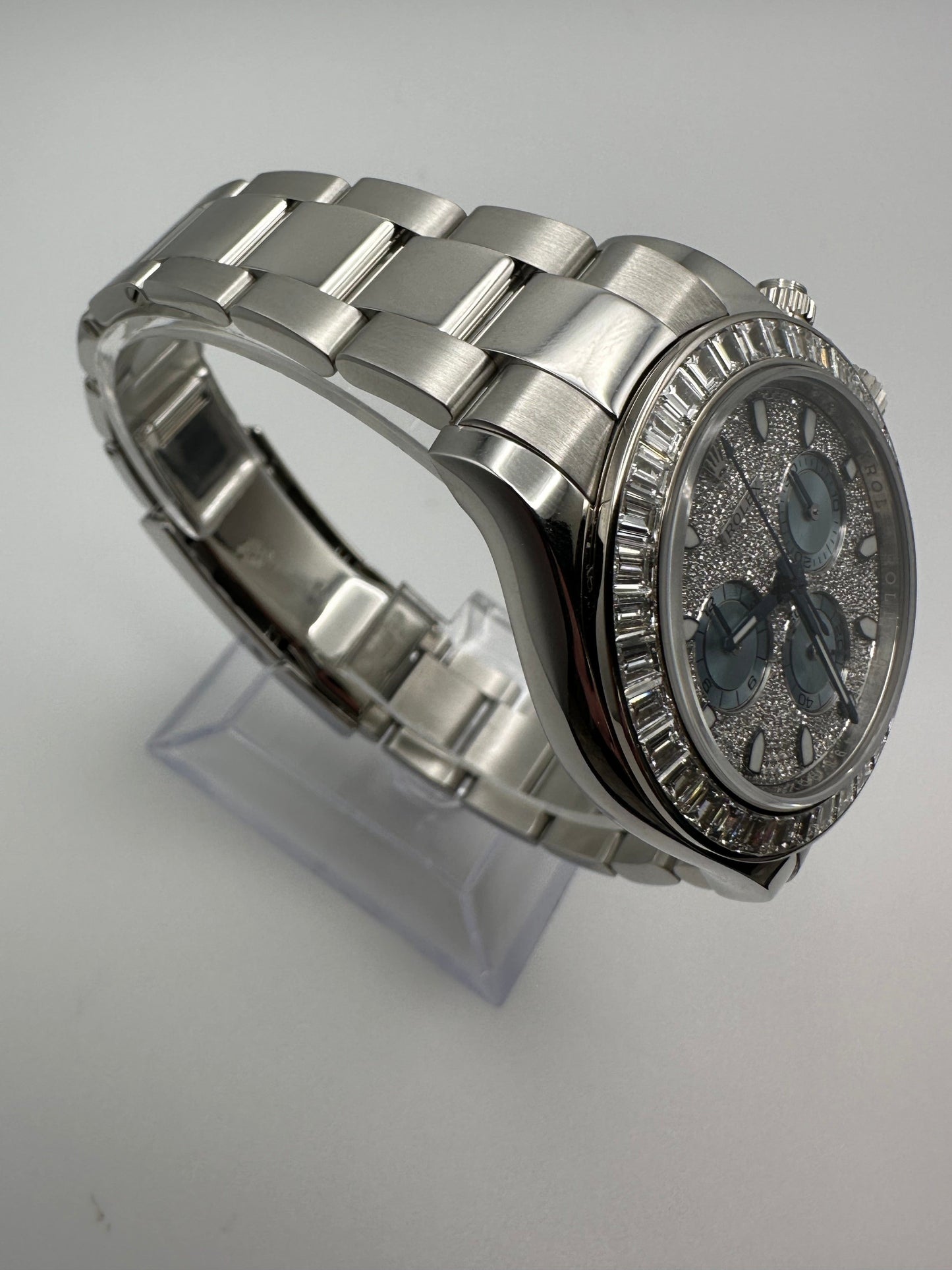 2025 Watch Daytona 116576TBR Platinum Pave Diamond Dial (2020)