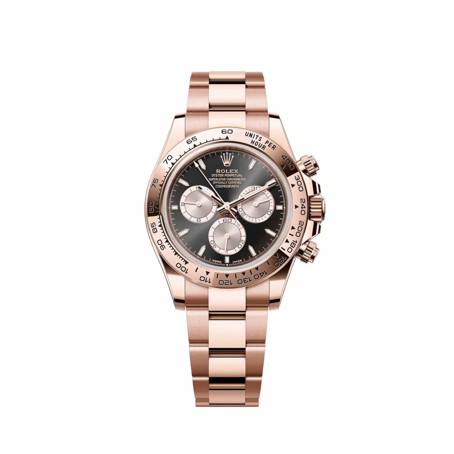 2025 Watch Daytona Cosmograph 126505 Rose Gold Black Dial (2024)