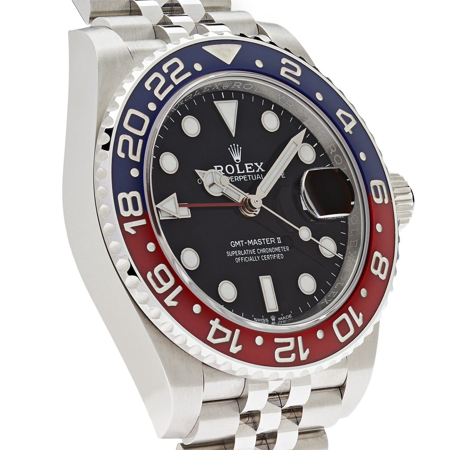 2025 Watch GMT-Master II 126710BLRO 'Pepsi' Stainless Steel Black Dial Jubilee (2020)