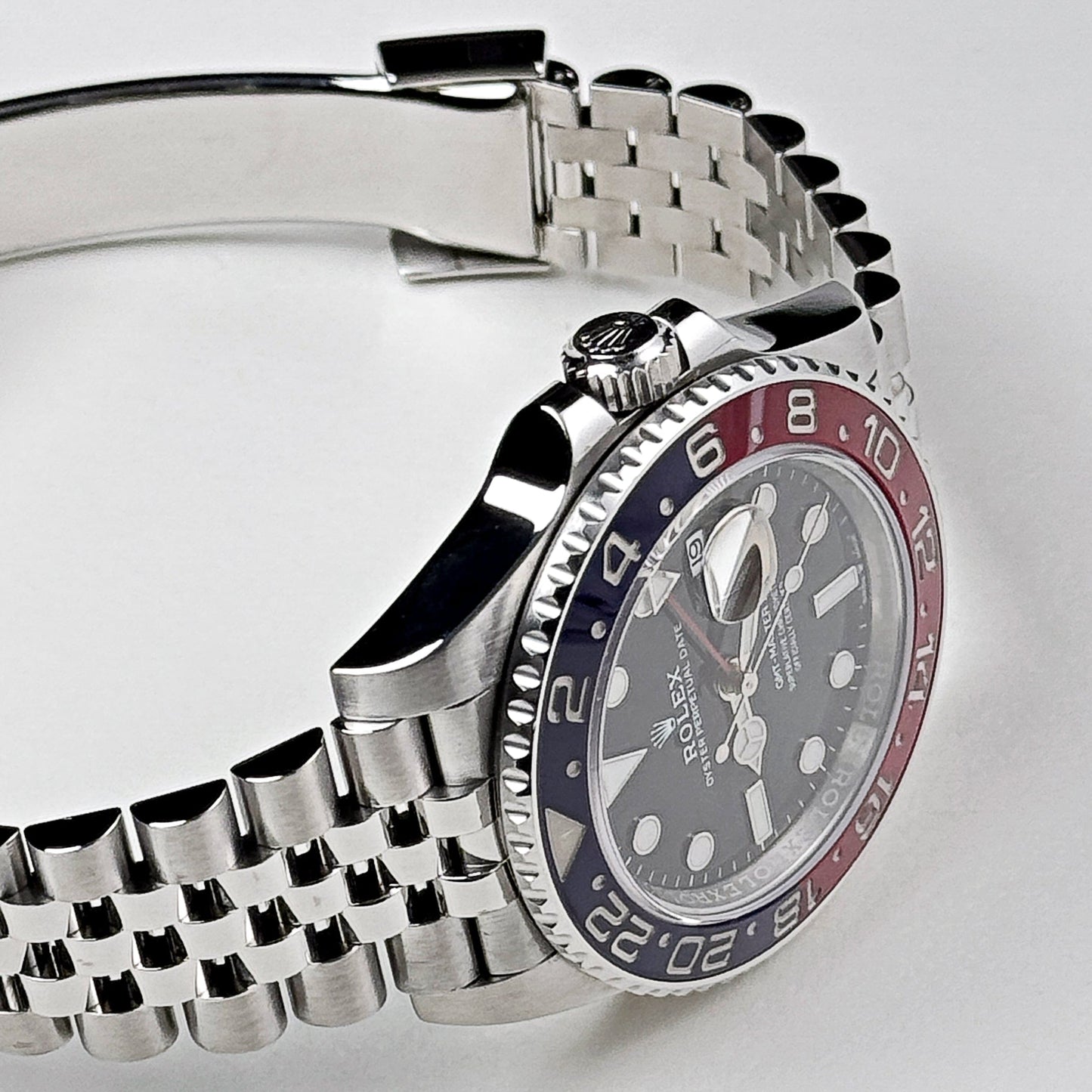 2025 Watch GMT-Master II 126710BLRO 'Pepsi' Stainless Steel Black Dial Jubilee (2021)