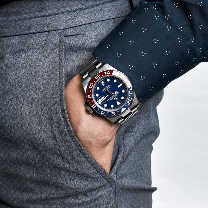 2025 Watch GMT-Master II 126719BLRO 'Pepsi' White Gold Blue Dial (2021)