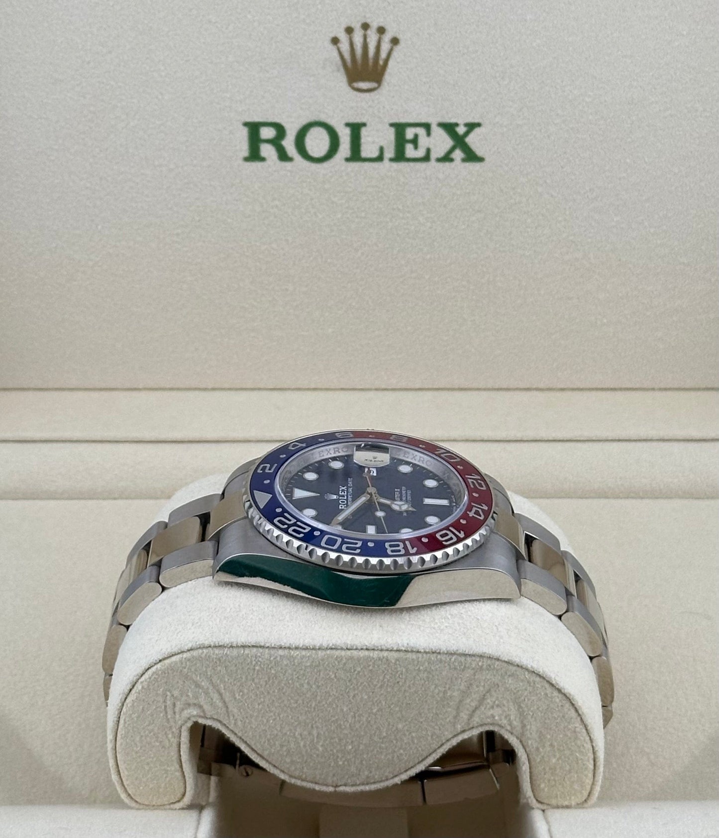 2025 Watch GMT-Master II 126719BLRO 'Pepsi' White Gold Blue Dial (2021)