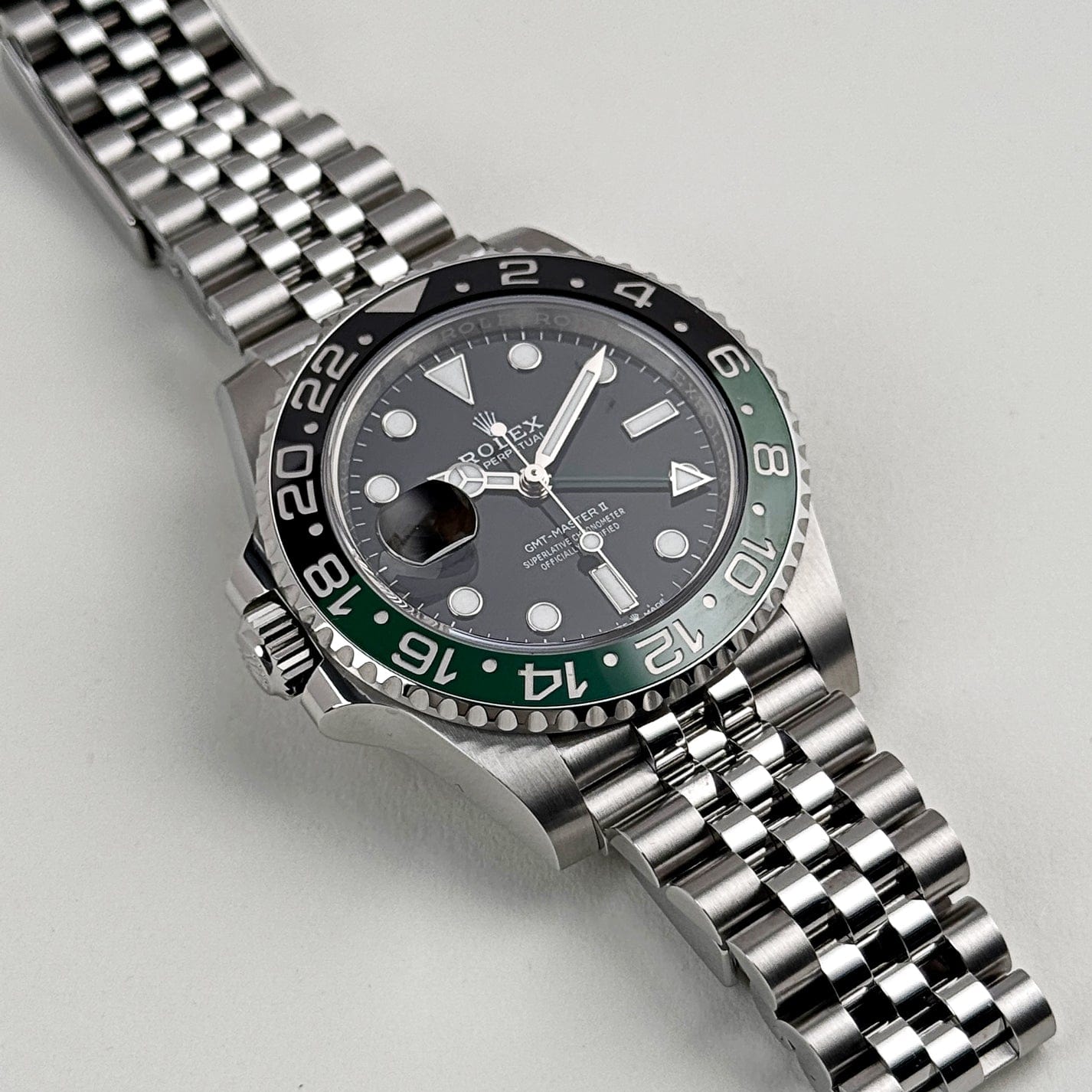 2025 Watch GMT-Master II 126720VTNR 'Sprite' Lefty Stainless Steel Jubilee (2023)