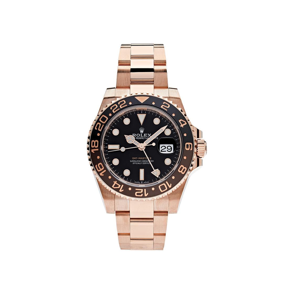 2025 Watch GMT-Master II 126715CHNR 'Root Beer' Rose Gold Black Dial (2023)