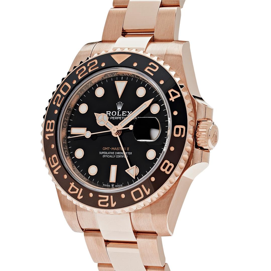 2025 Watch GMT-Master II 126715CHNR 'Root Beer' Rose Gold Black Dial (2023)