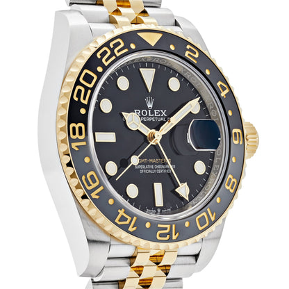 2025 Watch GMT-Master II 126713GRNR Stainless Steel Yellow Gold Black Dial Jubilee (2024)