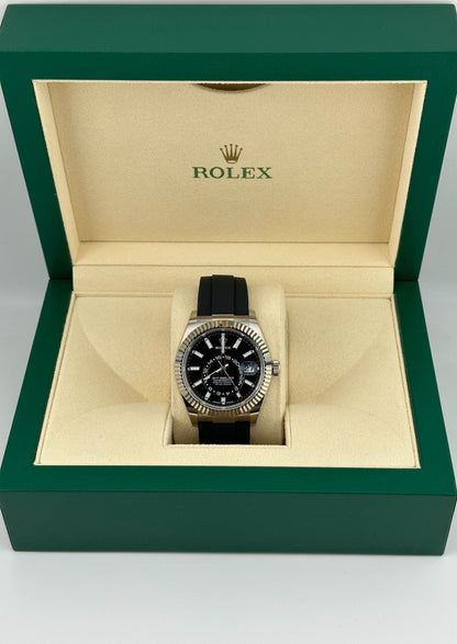 2025 Watch Sky-Dweller 336239 White Gold Black Dial Oysterflex (2024)