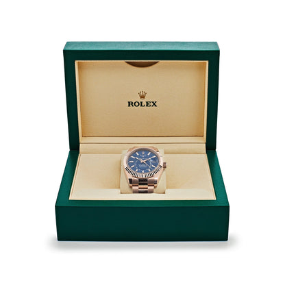 2025 Watch Sky-Dweller 336935 Rose Gold Blue Dial