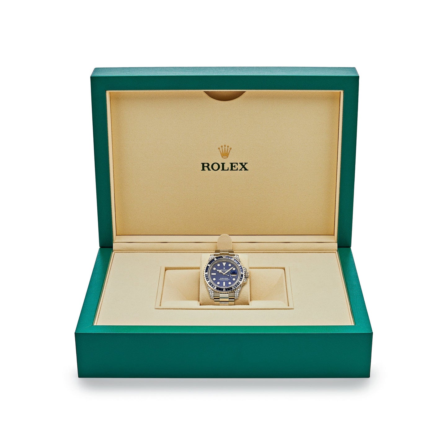 2025 Watch Submariner Date 116659SABR White Gold Blue Dial Sapphire Diamond Bezel (2019)