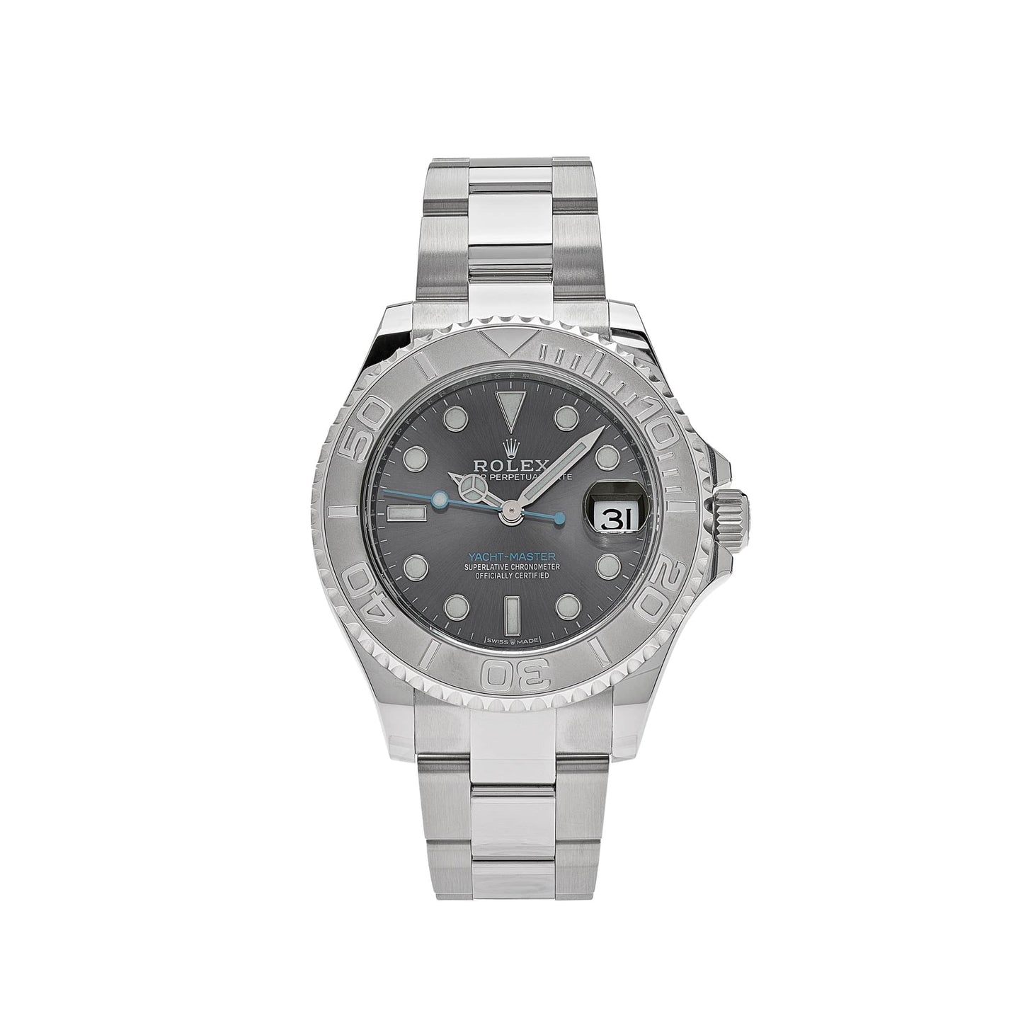 2025 Watch Yacht-Master 268622 Stainless Steel/Platinum Rhodium Dial (2024)