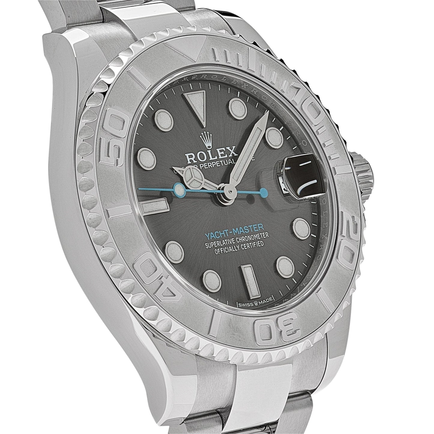 2025 Watch Yacht-Master 268622 Stainless Steel/Platinum Rhodium Dial (2022)