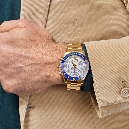 2025 Watch Yacht-Master II 116688 Yellow Gold White Dial (2009)